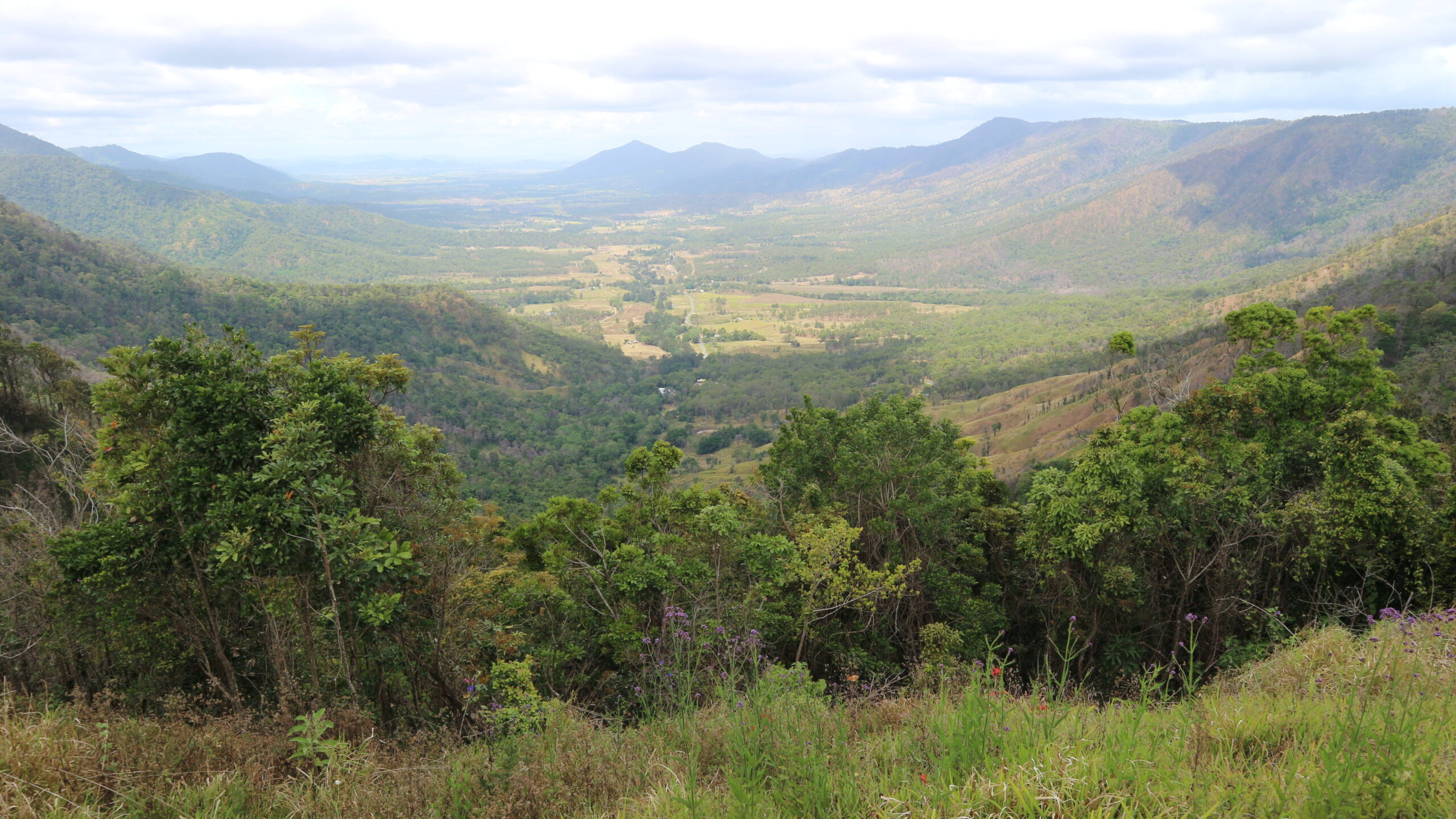 Valley view near Mackay, Queensland
